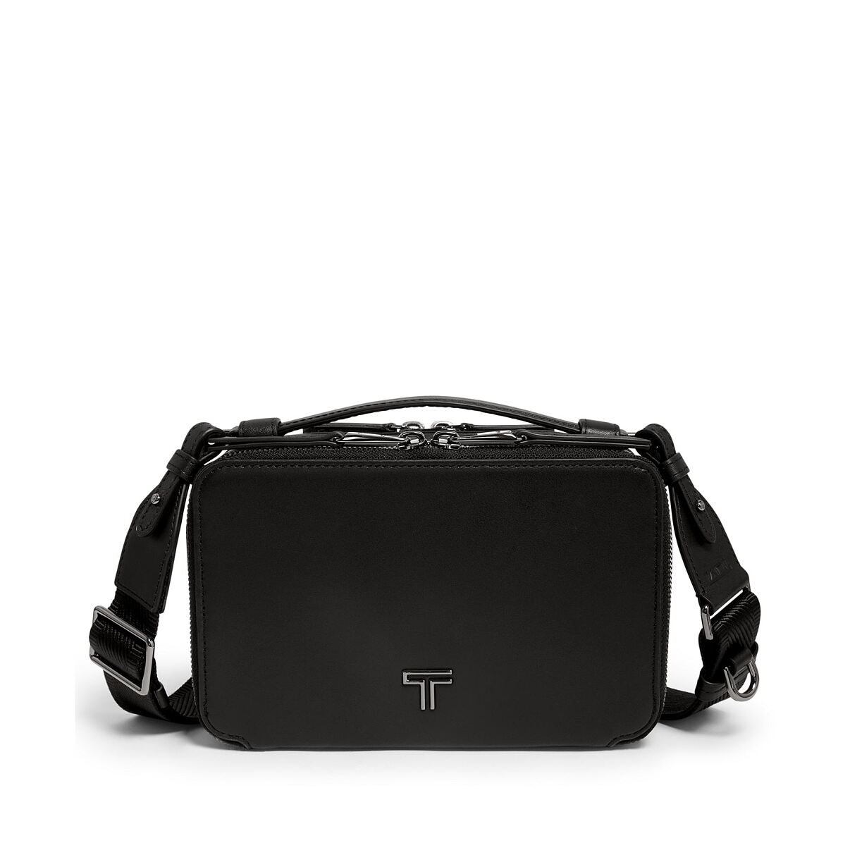 TUMI_Voyageur_MylaCrossbody_BlackGunMetal_Euro 490.00