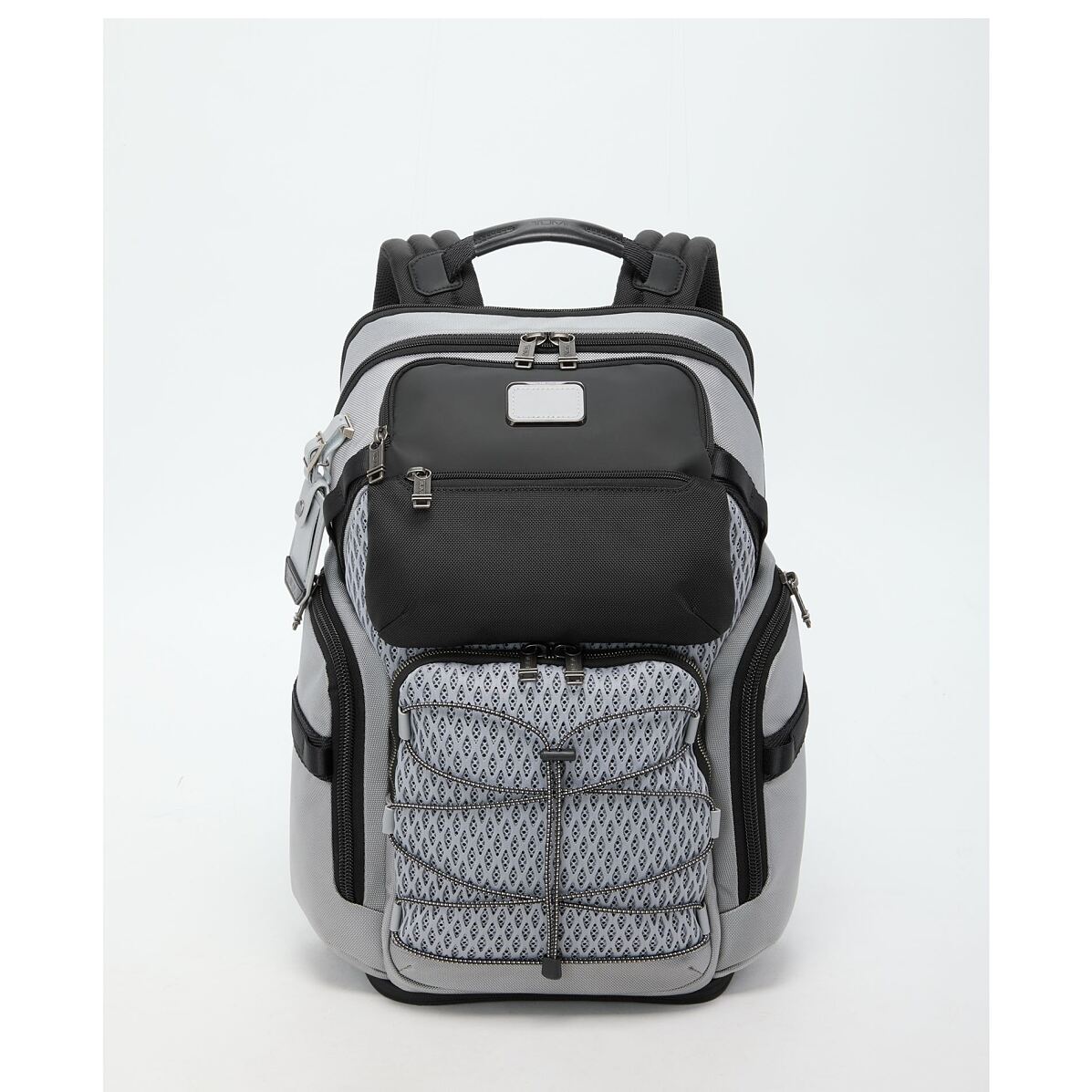 TUMI_Alpha Bravo_Nomadic Backpack_Pearl Grey mesh_Euro 780.00