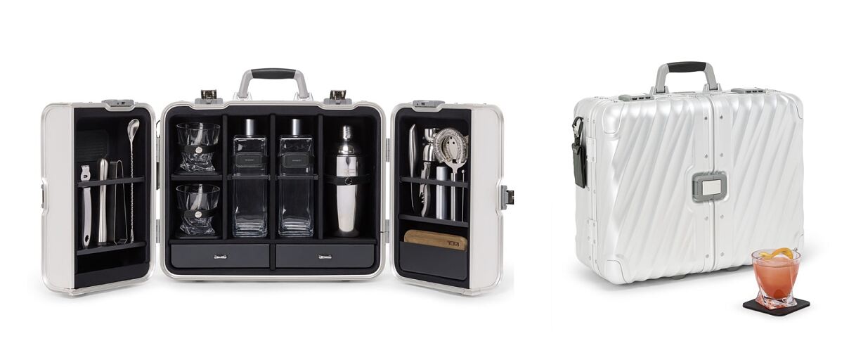 (L to R): Bar Set in 19 Degree Aluminum Silver