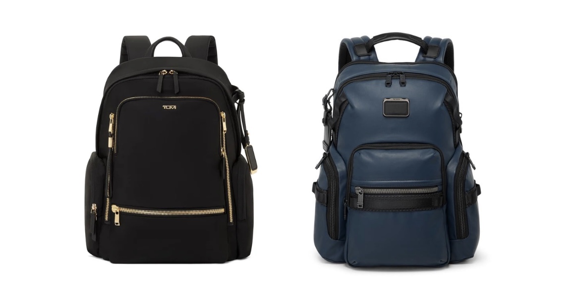 TUMI_Voyageur Celina Backpack_BlackGold_Euro 490.00_Alpha Bravo_Navigation Backpack Coated Canvas_Euro 580.00
