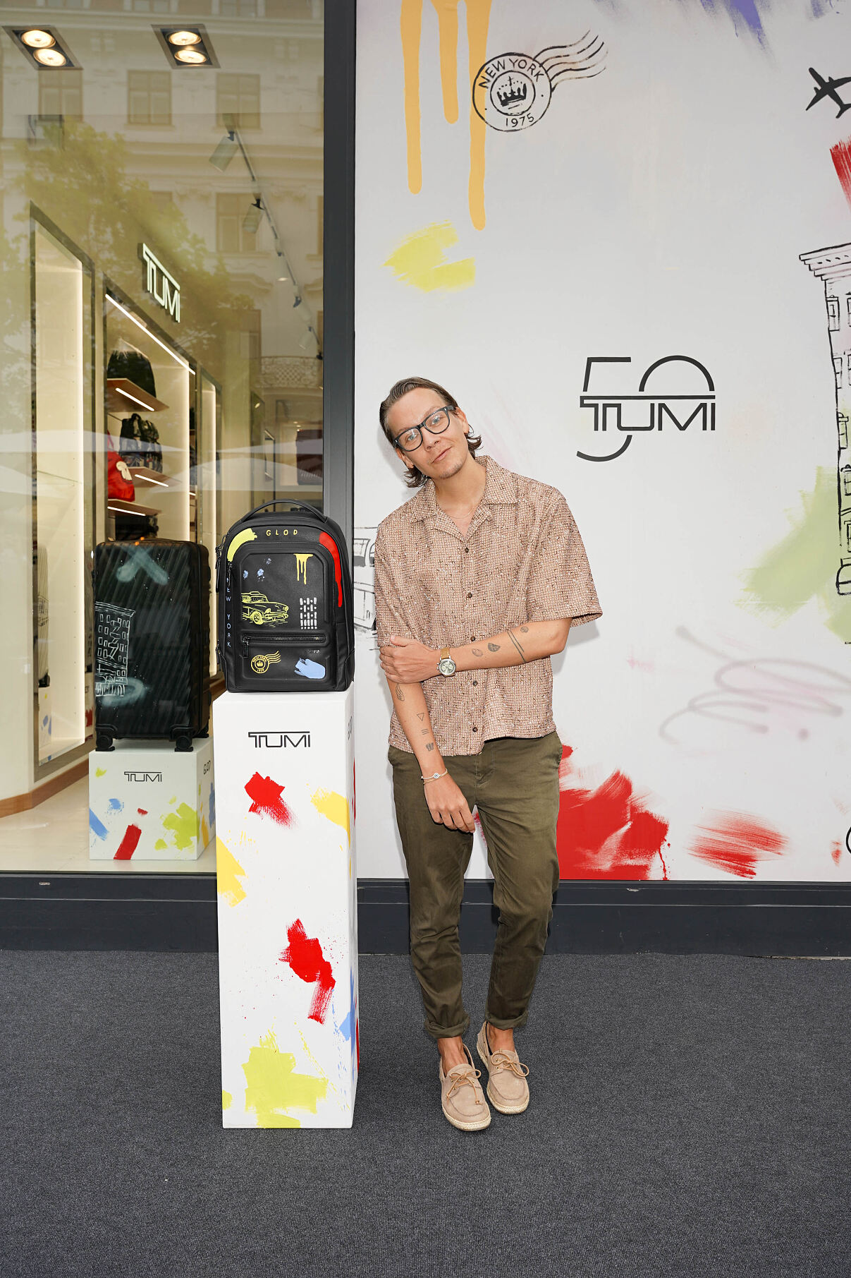 TUMI x GLOD_LiveArtPerformanceEvent_100925_Vienna©DIVINECOMMUNICATIONS_Walter Schneebauer Chopard