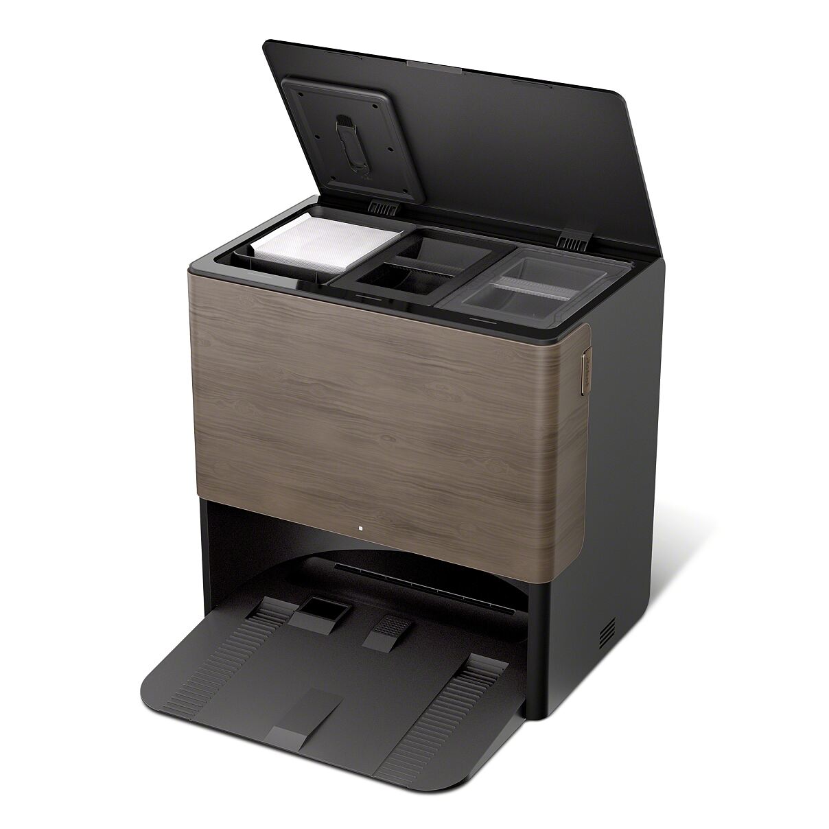 iRobot_Roomba_705_AutoWash_Dock_Open_Black_Photo_Studio_LeftFacing