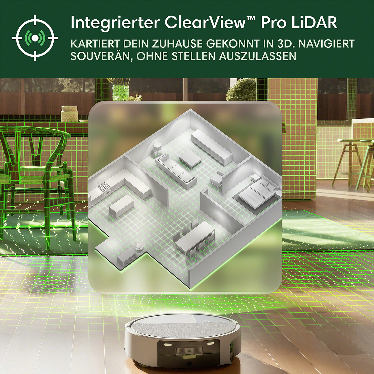 iRobot_Roomba_Max_705_Combo_integrieter ClearView Pro LiDAR