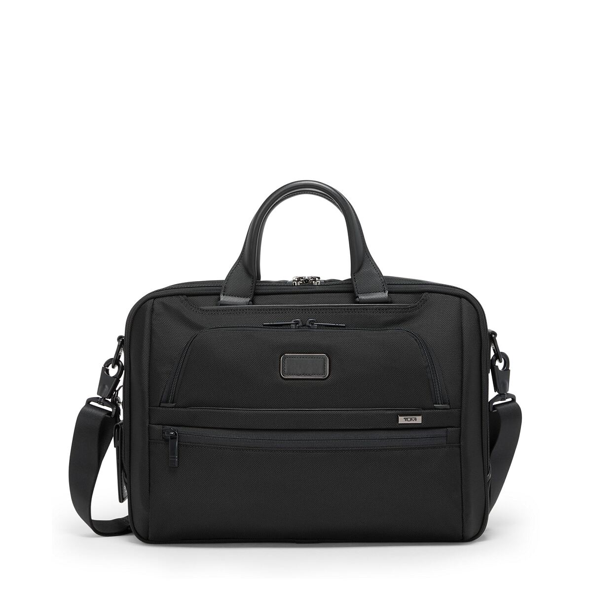 TUMI_Alpha 4_Medium 15 Briefcase_Black €550
