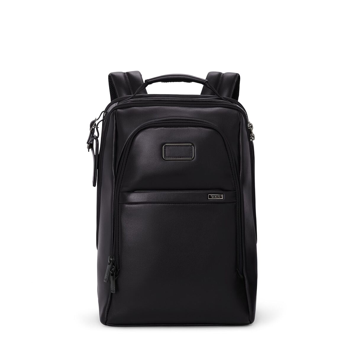 TUMI_Alpha 4_Medium 15 Exp Backpack_Black Leather_€690